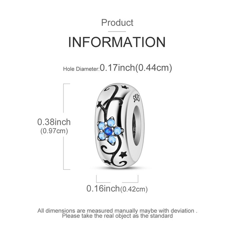 Original Charms Beads Copper Clip Charms Zircon Silicone Spacer Beads Fit Original Bracelet Diy Charm Women Jewelry