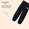 MOMOCO Girls' Little Bear Knitted Winter Sweatpants