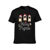 Christmas Pugs Merry Pugmas T-Shirt Anime T Shirts for Man T Shirt Men 100% Cotton Luxury Brand T-Shirt