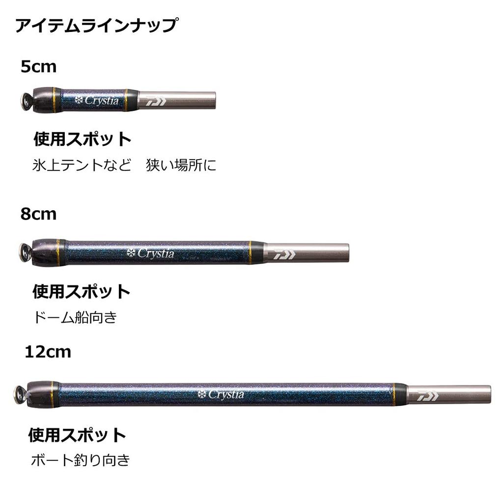 Daiwa Christia Smelt Tip Extension Kit 8cm Blue