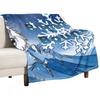 Bumbles Bounce Throw Blanket Sleeping Bag Flannel Fabric Blankets For Bed for Winter Blankets