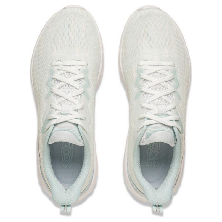 Li Ning Easy Flex Soft Rebound Casual Running Shoes Women Sneakers White Blue ARSV020-3