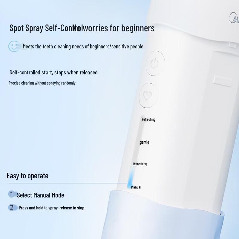 Midea Portable Water Flosser CN plug (adapter included)