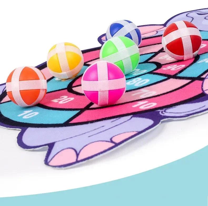 Jeux Éducatifs Fléchettes Fléchettes Adhésives Fléchettes Jouet Enfant Jeux Montessori Sports d'Intérieur pour Enfants Jouets Montessori Cadeau