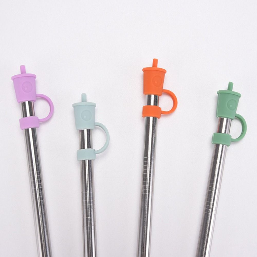 Airtight Drinking Dust Cap Cup Accessories Plugs Cover Cute Plugs Tips Cover  Cup Accessories