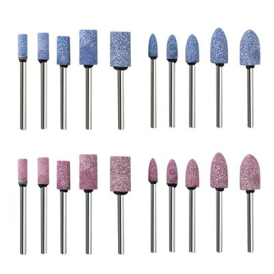 10Pcs Polishing Head Wheel Grinding Stone Bit Set for Electric Rotary Power Tool Marble Jades Craft Projects