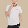 Skechers Fashionable Versatile Printed Round Neck Short Sleeve T-Shirt Unisex Tops Cotton-Candy-White L224U181-0074