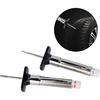 Tire Depth Thread Gauge 0-25mm Auto Wheel Diagnostic Tool Meter Measurer Handheld Tire Accessories(Single Color)