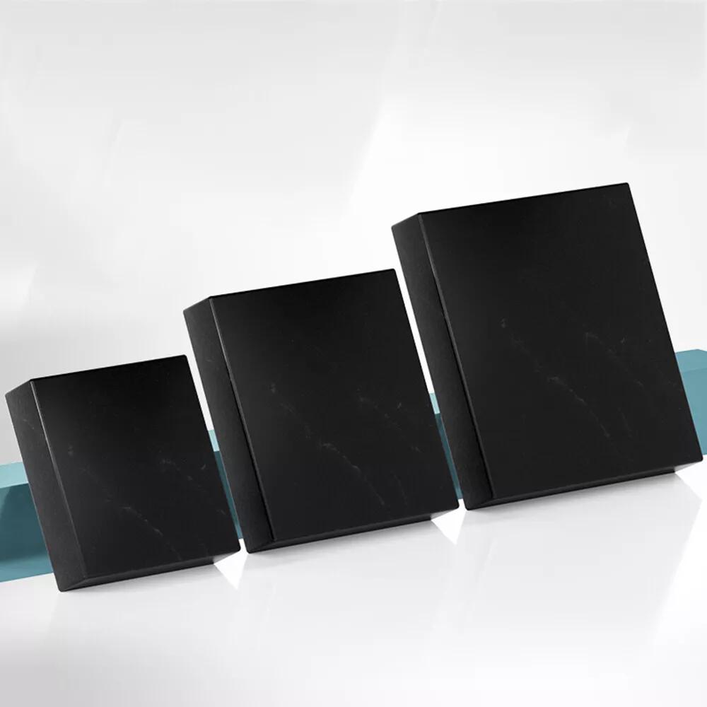Black Industry Rubber Block Elastic Anti Slip Damping Gasket Shockproof Pad Insulation Wear-Resistant Plate Thickness 10mm~50mm