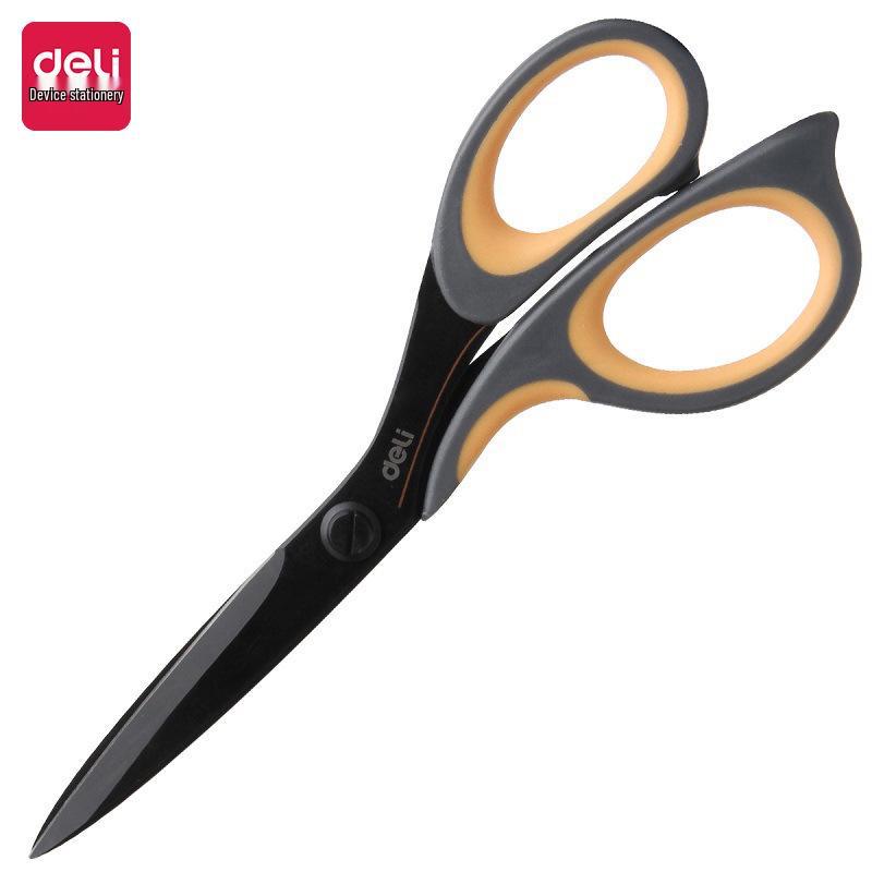 Deli Multifunctional Stainless Steel Non-Stick Tailor Scissors for Home and Office