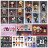 Q Version Anime Figure Posable Reface Clay Doll JOJO's Bizarre Adventure Haikyuu!! Demon Slayer Game Model Collectible Decoration