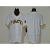 Pittsburgh Pirates Baseball Jersey Unisex Embroidered Sport Shirt Fans Running Gym Casual Wear