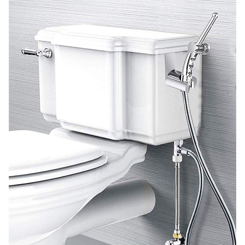 

New Portable Silver ABS Bidet Faucet Sprayer Shower Head Toilet Hand Held Bathroom