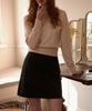 LAMARO Pattern Mini Skirt (Black)