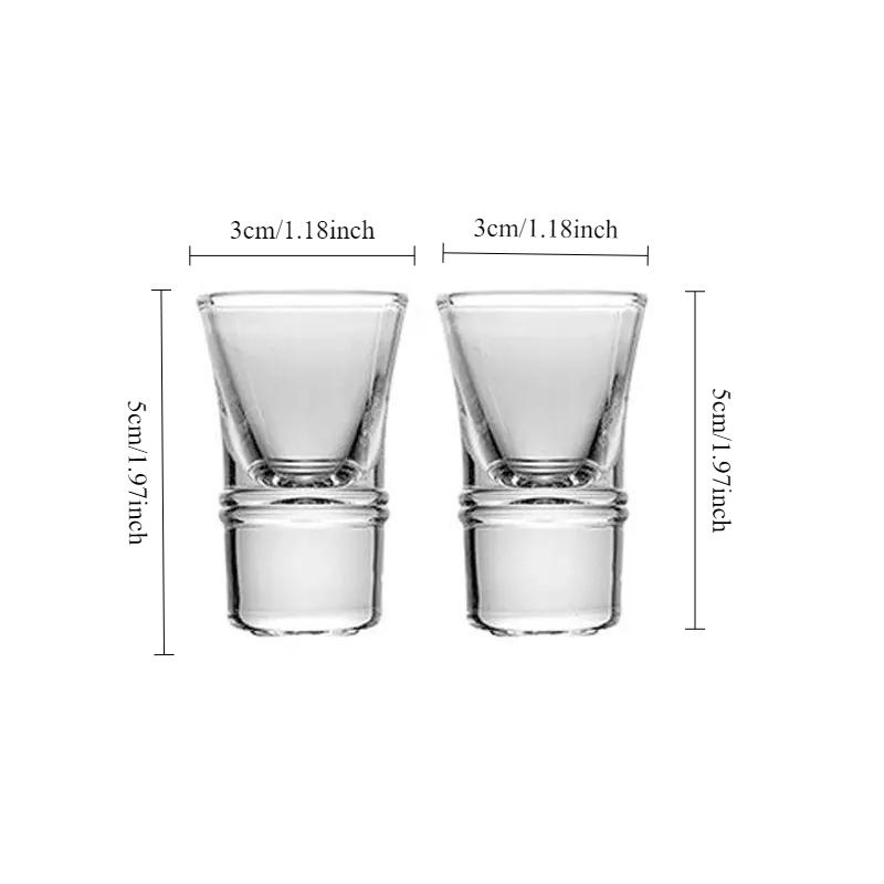 

2pcs Exquisite Glass Small Wine Cups Luxury Cocktail Glass Multiple Styles Classic Mojito Wine Glass Bar Transparent Drinkware 2pcs