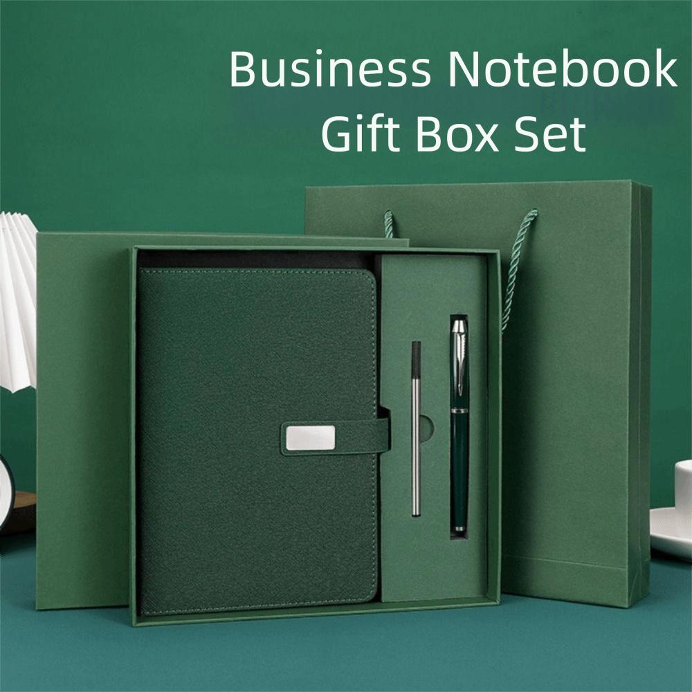 Refill Set Corporate Gifts Set Stylus Pen Customized Notebook Notebook Pen Set  Business Meetings