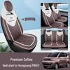 Wuling Hongguang MiniEV Seat Covers: Macaron Full Coverage, All-Season Car Seat Cushions for 2020-2023 Models