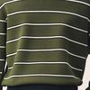 Men's Loose Fit Round Neck Striped Knit Sweater
