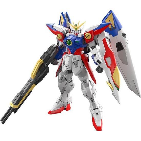 

BANDAI ДУХІ (Духи Bandai) RG Новий Мобільний Звіт Гандам W: Wing Gundam Zero Масштаб 1/144 | Пластикова модель з кольоровим кодуванням