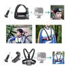 For GoPro Hero 12/11/10 Chest Harness Mount with J Hook Camera Fixation Mounts Cameras Bracket Holder Action Cameras Accessories