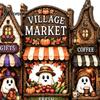 Festive Castle Pattern Plaque Halloween Wooden House Hanging Pendant with Hemp Rope for Wall Door Trick or Treat Party Props Decoration, Haunted