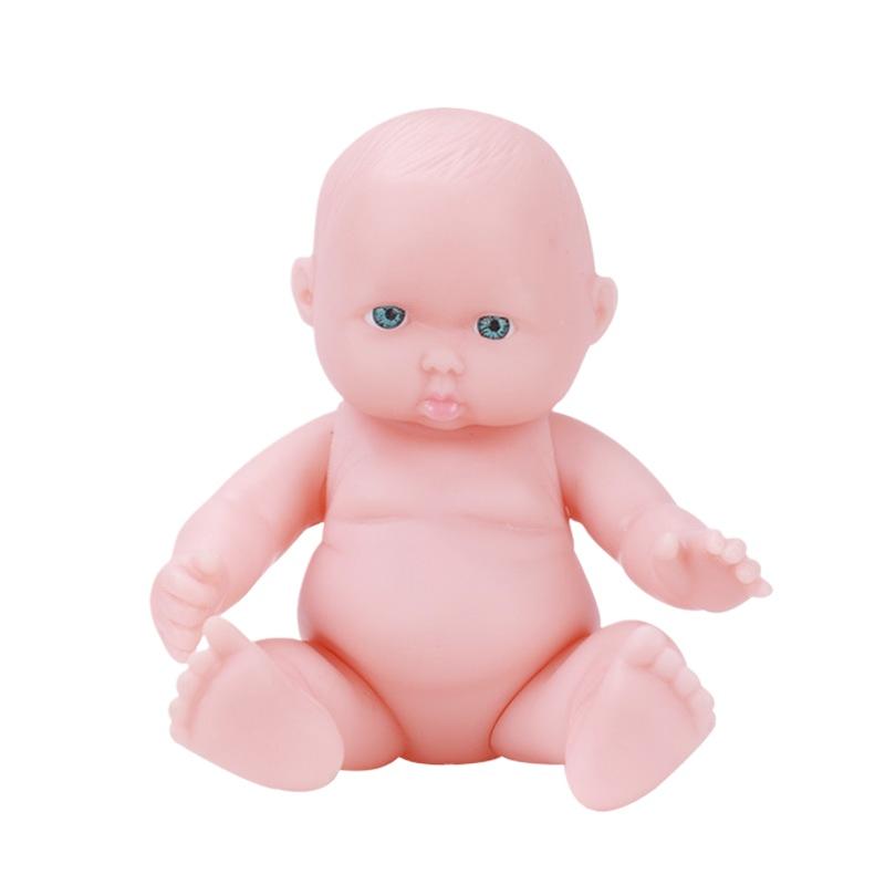 

Лялька Реборн ПВХ Лялька Міні Вінілова Імітація Немовля М яка Гумова Лялька Дитяча Іграшка для Раннього Розвитку 12cm