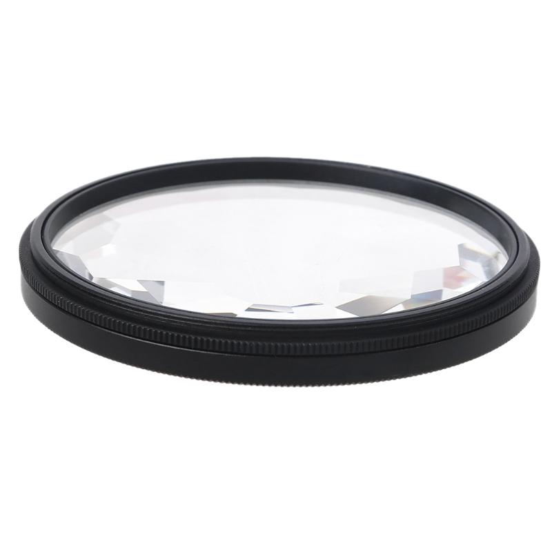 77mm Filter Colorful Prism Kaleidoscope Prism Variable Number Of Shooting Objects Gourmet Effect Wedding Slr