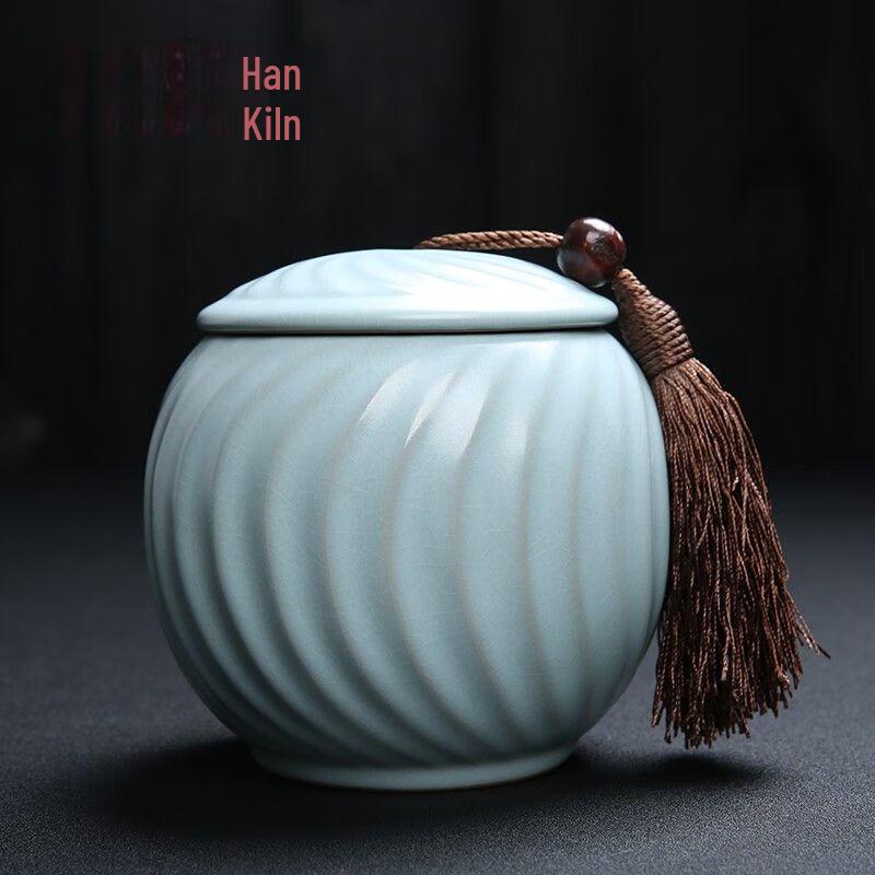 Cylindrical Aluminum Sealed Tea Caddy