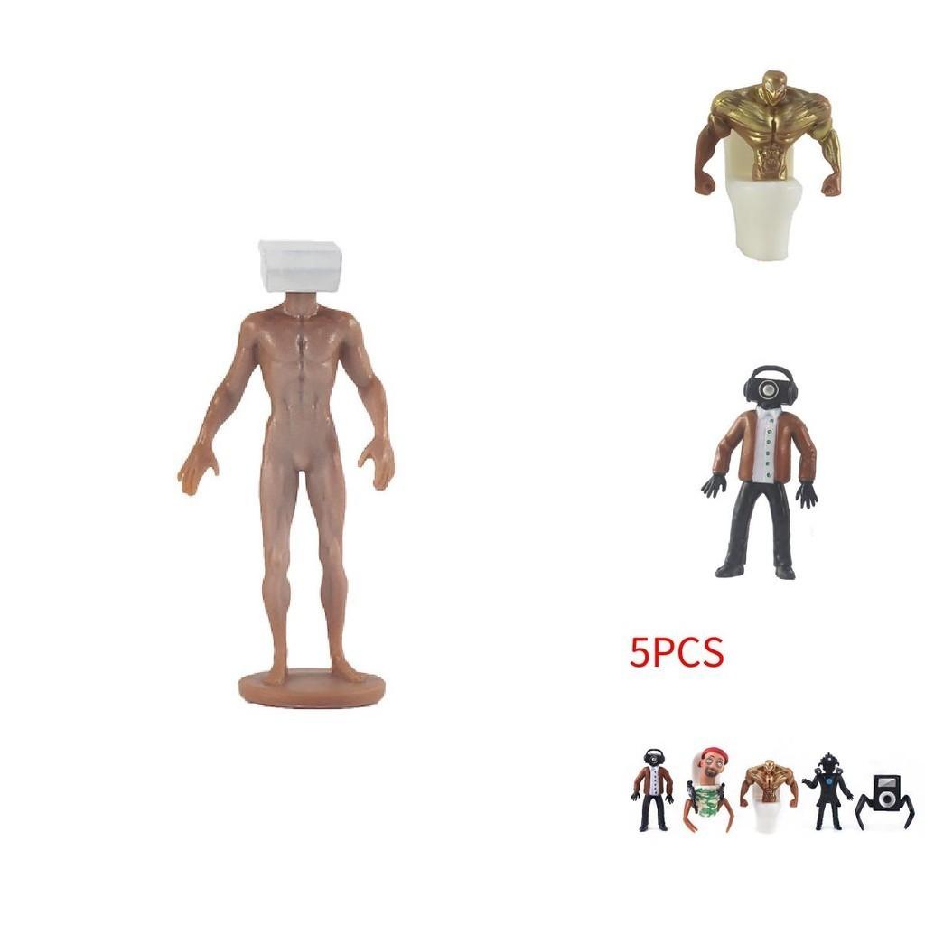 Jiachi Al735790819338 Toilet Man And Surveillance Man Toy Building Blocks Titan Sound Man Action Figure