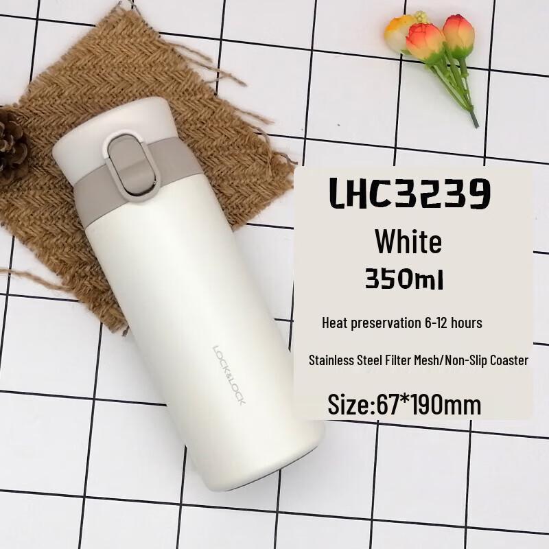 LOCK&LOCK Aspiration 316 SS Pop-up Thermal Mug