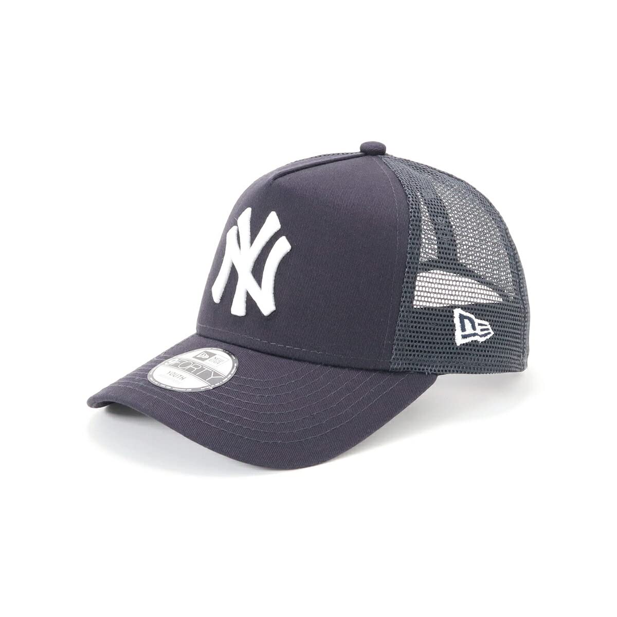 

Кепка молодежная 9FORTY Trucker New York Yankees Kids Mesh [New Era] A-образная темно-синяя/темно-синяя 52,0 см-55,8 см