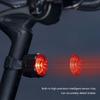 Intelligent Bike Tail Light Led Warning Flashlight Easy Mount Cycling Safety Brake Taillight Sensing Bicycles Rear Ligh