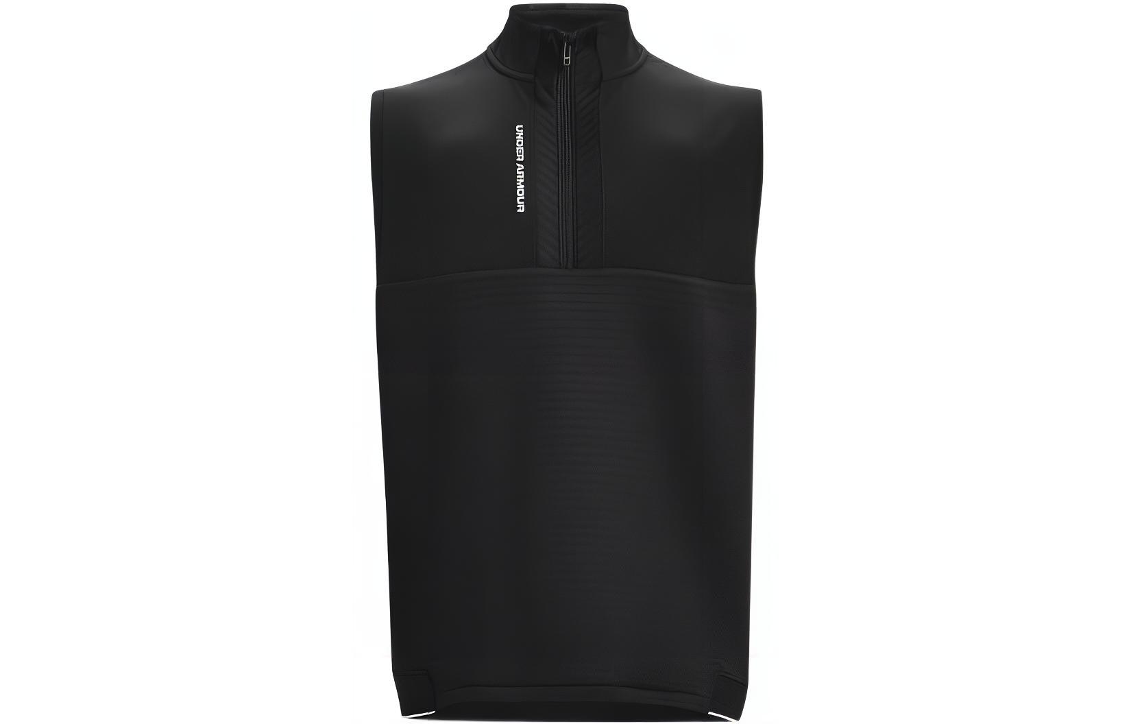 Under Armour Vests Men s Black Crew Neck Moderate Other 1373408-001 L
