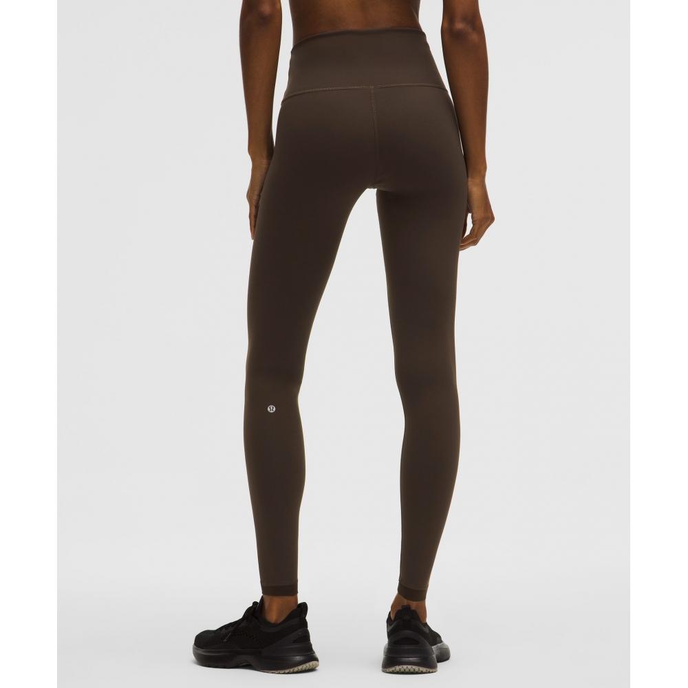 Lululemon Wunder Train High Rise Tight 31  Walnut Crunch