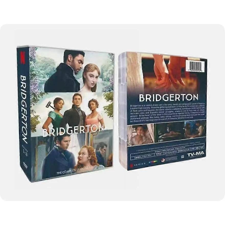 Bridgerton Season 1-3 DVD TV Series 9-Disc New Box Set