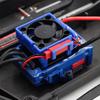 RC VXL-3s ESC Soğutma Fanı Motor Çift Fan Seti Uyumlu Traxxas Slash 4x4 Stampede 4x4 Rustler 4x4 Hoss 4×4 Velineon Soğutucu