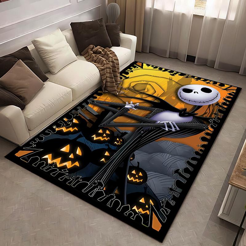 Classic Movie Nightmare Before Christmas Jack Large Carpet LivingRoom Home Decor Sofa Table Rug Anti Slip Chair Lounge Floor Mat