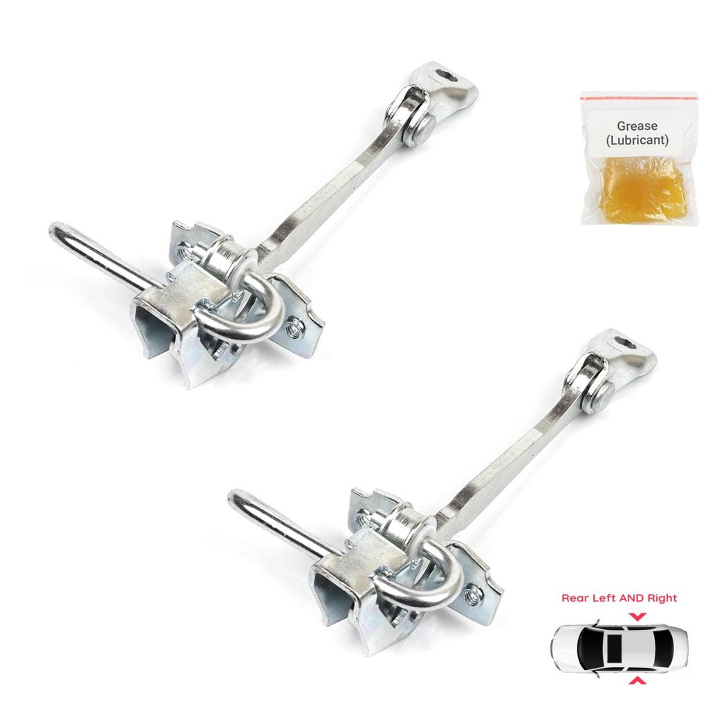EDP1281-1 2 Pieces Rear Door Hinge Stop Check Strap Limiter for Fiat Panda MK2 169 2003-2012 46826530