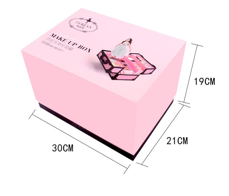 Dollysa Princess Makeup Set for Kids - Dress Up Gift Box for Girls