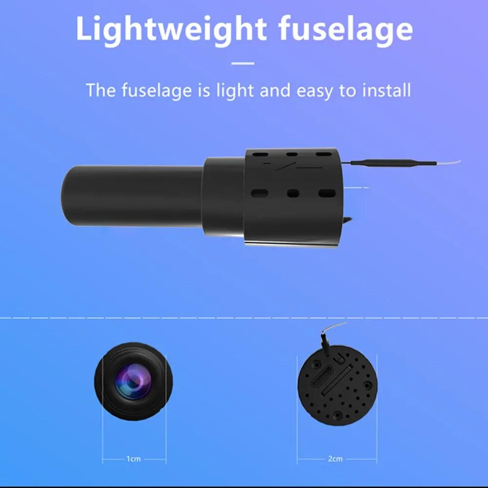 IR Nattsyn Mini WiFi Kamera HD 1080P Innendørs Monitor Sikkerhetsbeskytter Hjem Baby Videoovervåking IP-kamera Lydopptaker