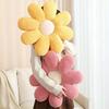 Soft Plush Polyester Woven 8-Petal Flower Cushion Assorted Colors Home Sofa Bedroom Chair Decorative Pillow Japanese Tatami Mat Cushion Pad