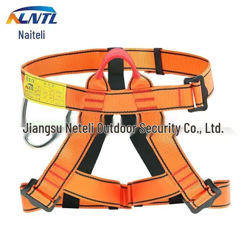 OLOMM Rock Climbing Half-Body Safety Harness 1