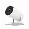 Projectors with Stand Rotatable Tabletop Portable for Movie Lovers, Gaming Aficionados,