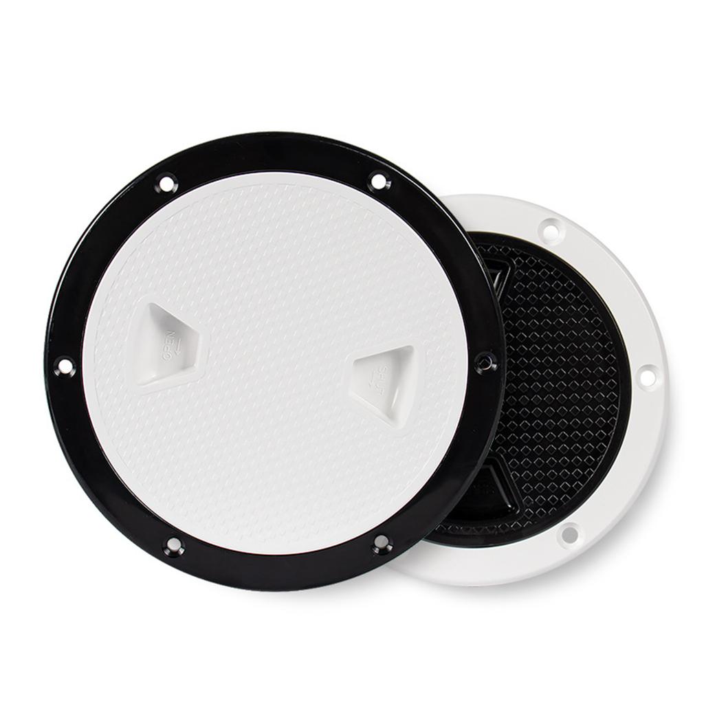 Boat Accessories Hatch 4inch 6inch ABS Round Non Slip Inspection Hatch with Detachable Cover for Marine Watercraft Yacht