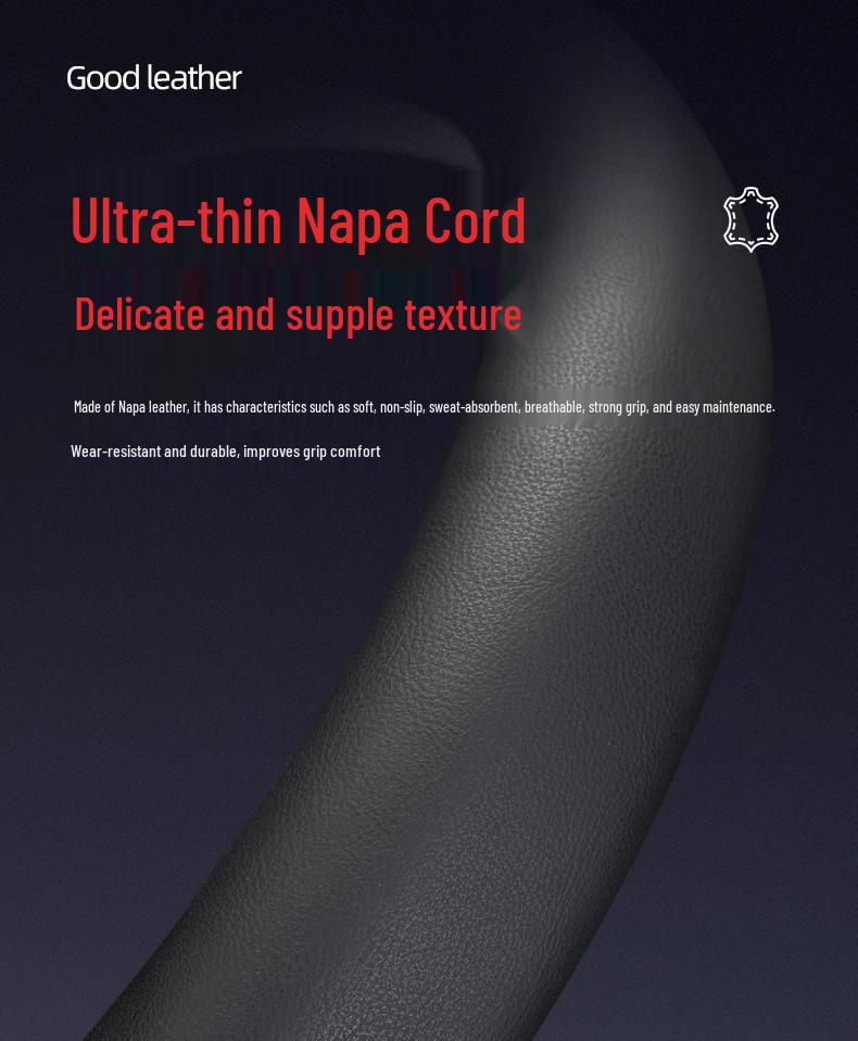 Vlastní potah volantu z pravé kůže pro modely Leapmotor B10/2026 v barvě Star Heng Purple