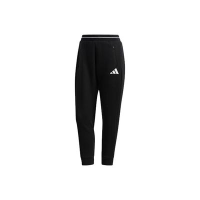 Slim Fit Casual Sports Pants Women Bottoms Black FM9325