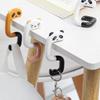 Cartoon Animal Hooks Strong Load-Bearing Desktop Bag Hook Table-Side Non-Slip Schoolbag Key Hanger Hook Foldable