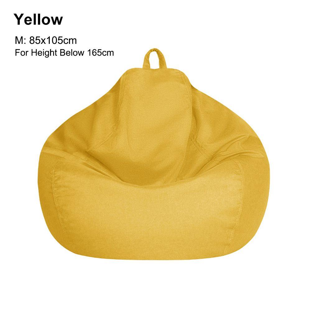 without Filling Home Decor Soft Comfy Seat Chair Sofa Cover Lazy Lounger Snugly Gamer Chair Large Bean Bag
