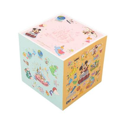 Mickey Friends Memo Block Disney Resort Park Icon Design Attraction Disney Merchandise Souvenir & [Tokyo Exclusive]