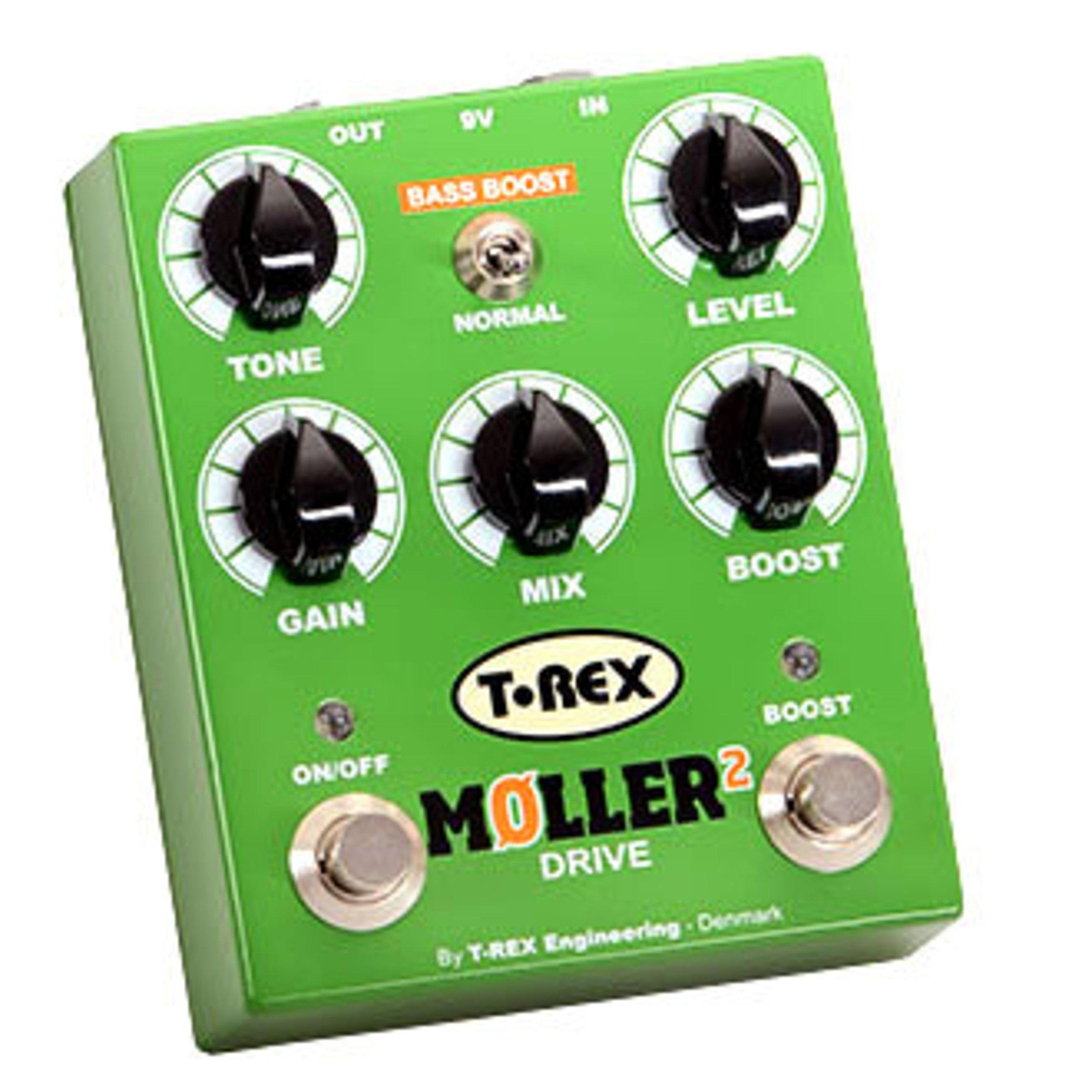 

Dual Overdrive MOLLER2 Effector T-REX зелёный